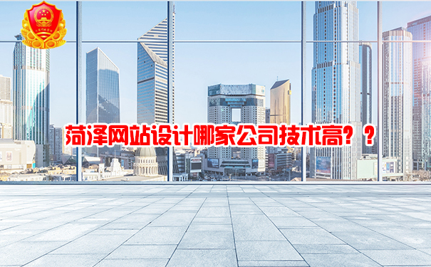 菏澤網(wǎng)站設(shè)計(jì)哪家公司技術(shù)高？